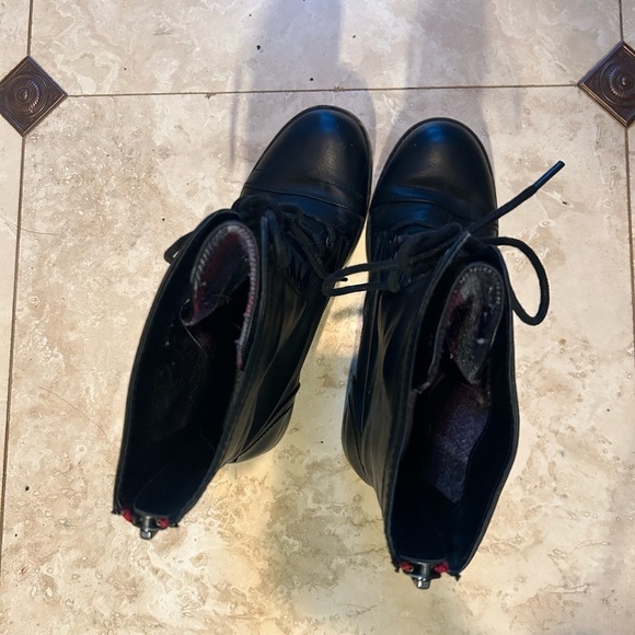 Black Combat boots- Madden Girl - Picture 2 of 4